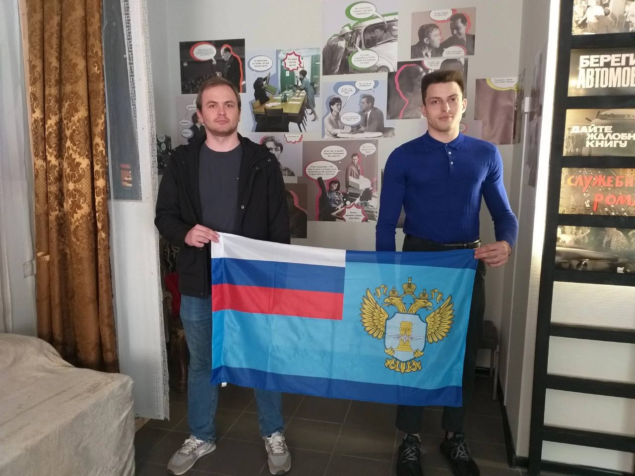 Посещение музея документального кино «Сибирь на экране»